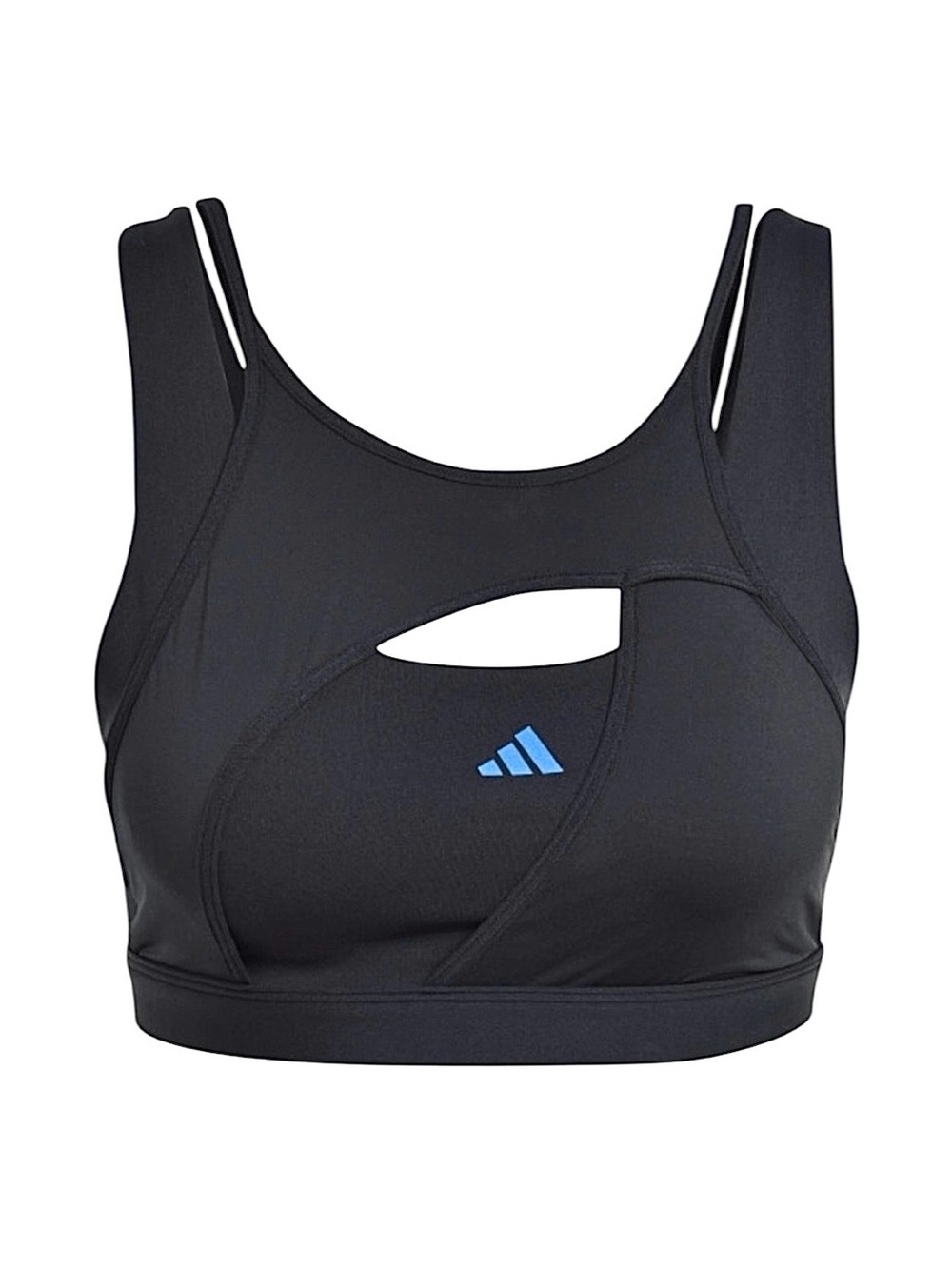 Adidas Powerimpact Luxe Medium-Support Sports Bra, D-DD Cup